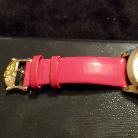 2 Betsey Johnson Women\'s Watches Black Zebra &‎ Pink Patent Leather main image 9